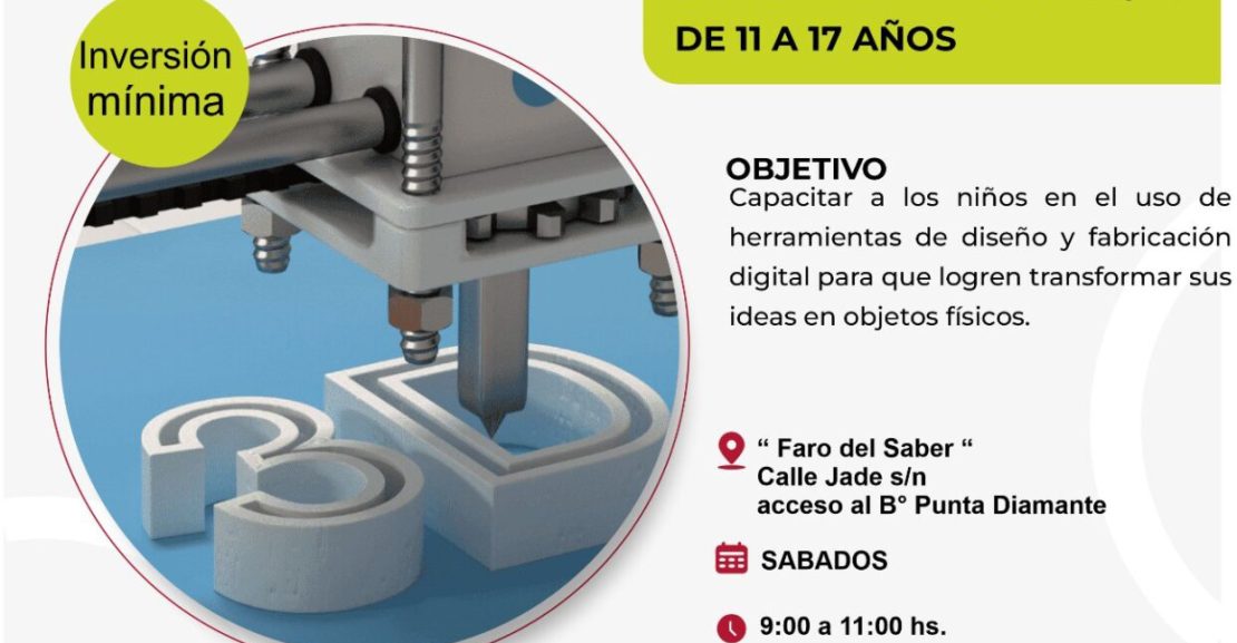 curso de impresión 3d en jujuy